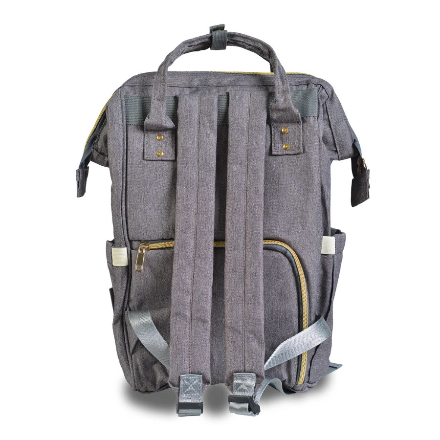 Cangaroo Amelia Donkergrijs Rugzak/Luiertas 4 Cangaroo Amelia Donkergrijs Rugzak/Luiertas - Afbeelding 2