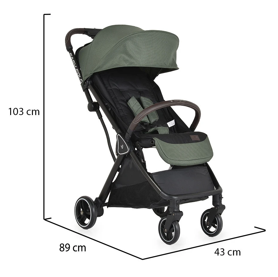 Cangaroo Easy Fold Green Wandelwagen 109577 13 Cangaroo Easy Fold Green Wandelwagen 109577 - Afbeelding 11