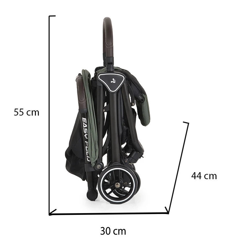 Cangaroo Easy Fold Green Wandelwagen 109577 14 Cangaroo Easy Fold Green Wandelwagen 109577 - Afbeelding 12