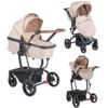 Cangaroo Ellada Beige 3-in-1 Combi Kinderwagen Incl. Autostoel 2 Cangaroo Ellada Beige 3-in-1 Combi Kinderwagen Incl. Autostoel -Babyproducten Winkel cangaroo ellada beige 3 in 1 kinderwagen incl. autostoel 01
