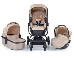 Cangaroo Ellada Beige 3-in-1 Combi Kinderwagen Incl. Autostoel -Babyproducten Winkel cangaroo ellada beige 3 in 1 kinderwagen incl. autostoel 18