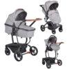 Cangaroo Ellada Grey 3-in-1 Combi Kinderwagen Incl. Autostoel 2 Cangaroo Ellada Grey 3-in-1 Combi Kinderwagen Incl. Autostoel -Babyproducten Winkel cangaroo ellada grey 3 in 1 kinderwagen incl. autostoel 01