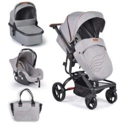 Cangaroo Ellada Grey 3-in-1 Combi Kinderwagen Incl. Autostoel 37 Cangaroo Ellada Grey 3-in-1 Combi Kinderwagen Incl. Autostoel -Babyproducten Winkel cangaroo ellada grey 3 in 1 kinderwagen incl. autostoel 16