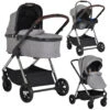 Cangaroo Empire Light Grey 3-in-1 Kinderwagen Incl. Autostoel -Babyproducten Winkel cangaroo empire light grey 3 in 1 kinderwagen incl. autostoel 1