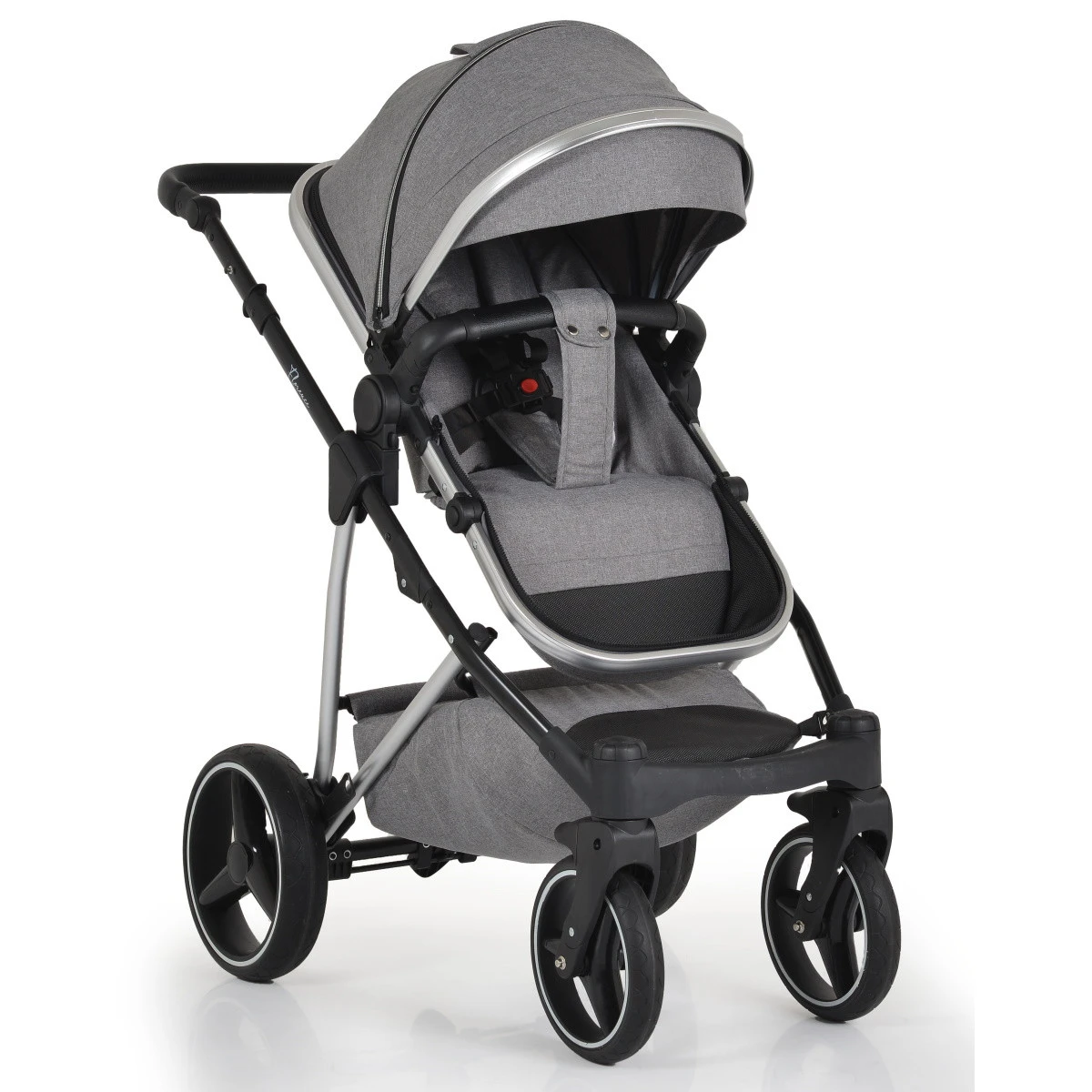 Cangaroo Florence Grey 3-in-1 Kinderwagen Incl. Autostoel 109996 9 Cangaroo Florence Grey 3-in-1 Kinderwagen Incl. Autostoel 109996 - Afbeelding 7