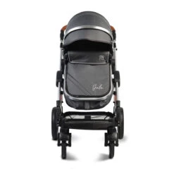Cangaroo Gala Steel Grey 3-in-1 Combi Kinderwagen Incl. Autostoel 22 Cangaroo Gala Steel Grey 3-in-1 Combi Kinderwagen Incl. Autostoel -Babyproducten Winkel cangaroo gala black leather 3 in 1 combi kinderwagen incl autostoel 11