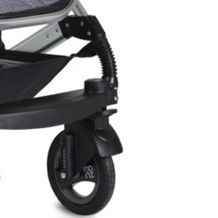 Cangaroo Gala Steel Grey 3-in-1 Combi Kinderwagen Incl. Autostoel 30 Cangaroo Gala Steel Grey 3-in-1 Combi Kinderwagen Incl. Autostoel -Babyproducten Winkel cangaroo gala black leather 3 in 1 combi kinderwagen incl autostoel 3