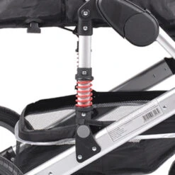 Cangaroo Gala Steel Grey 3-in-1 Combi Kinderwagen Incl. Autostoel 29 Cangaroo Gala Steel Grey 3-in-1 Combi Kinderwagen Incl. Autostoel -Babyproducten Winkel cangaroo gala black leather 3 in 1 combi kinderwagen incl autostoel 4