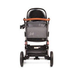 Cangaroo Gala Steel Grey 3-in-1 Combi Kinderwagen Incl. Autostoel 28 Cangaroo Gala Steel Grey 3-in-1 Combi Kinderwagen Incl. Autostoel -Babyproducten Winkel cangaroo gala black leather 3 in 1 combi kinderwagen incl autostoel 5