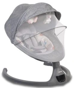 Cangaroo ISwing Dark Grey Babyschommel 8109 -Babyproducten Winkel cangaroo iswing dark grey babyschommel 8109 2