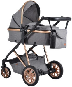 Cangaroo Midas Grey 3-in-1 Combi Kinderwagen Incl. Autostoel -Babyproducten Winkel cangaroo midas grey 3 in 1 combi kinderwagen incl. autostoel 1