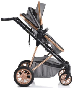 Cangaroo Midas Grey 3-in-1 Combi Kinderwagen Incl. Autostoel -Babyproducten Winkel cangaroo midas grey 3 in 1 combi kinderwagen incl. autostoel 10