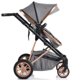 Cangaroo Midas Grey 3-in-1 Combi Kinderwagen Incl. Autostoel -Babyproducten Winkel cangaroo midas grey 3 in 1 combi kinderwagen incl. autostoel 6