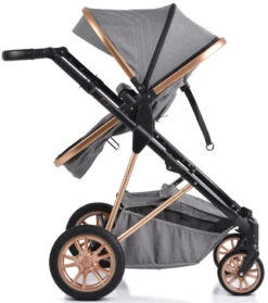 Cangaroo Midas Grey 3-in-1 Combi Kinderwagen Incl. Autostoel -Babyproducten Winkel cangaroo midas grey 3 in 1 combi kinderwagen incl. autostoel 8
