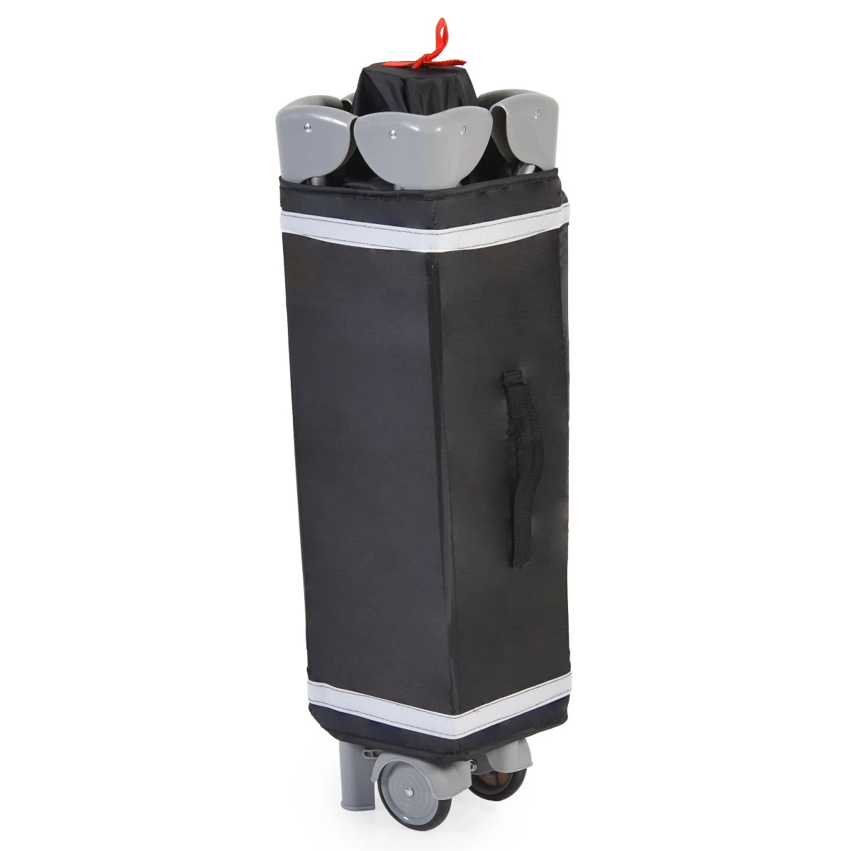 Cangaroo Skyglow 2 Black Campingbed Incl. Bodemverhoger 9 Cangaroo Skyglow 2 Black Campingbed Incl. Bodemverhoger - Afbeelding 7