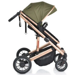 Cangaroo Thira Green 3-in-1 Combi Kinderwagen Incl. Autostoel -Babyproducten Winkel cangaroo thira green 3 in 1 combi kinderwagen 14
