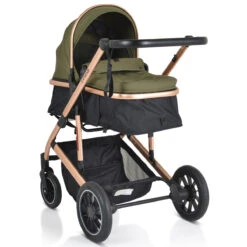 Cangaroo Thira Green 3-in-1 Combi Kinderwagen Incl. Autostoel -Babyproducten Winkel cangaroo thira green 3 in 1 combi kinderwagen 4