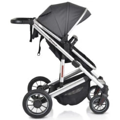 Cangaroo Thira Grey 3-in-1 Combi Kinderwagen Incl. Autostoel -Babyproducten Winkel cangaroo thira grey 3 in 1 combi kinderwagen 12