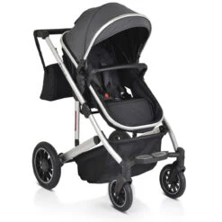 Cangaroo Thira Grey 3-in-1 Combi Kinderwagen Incl. Autostoel -Babyproducten Winkel cangaroo thira grey 3 in 1 combi kinderwagen 8
