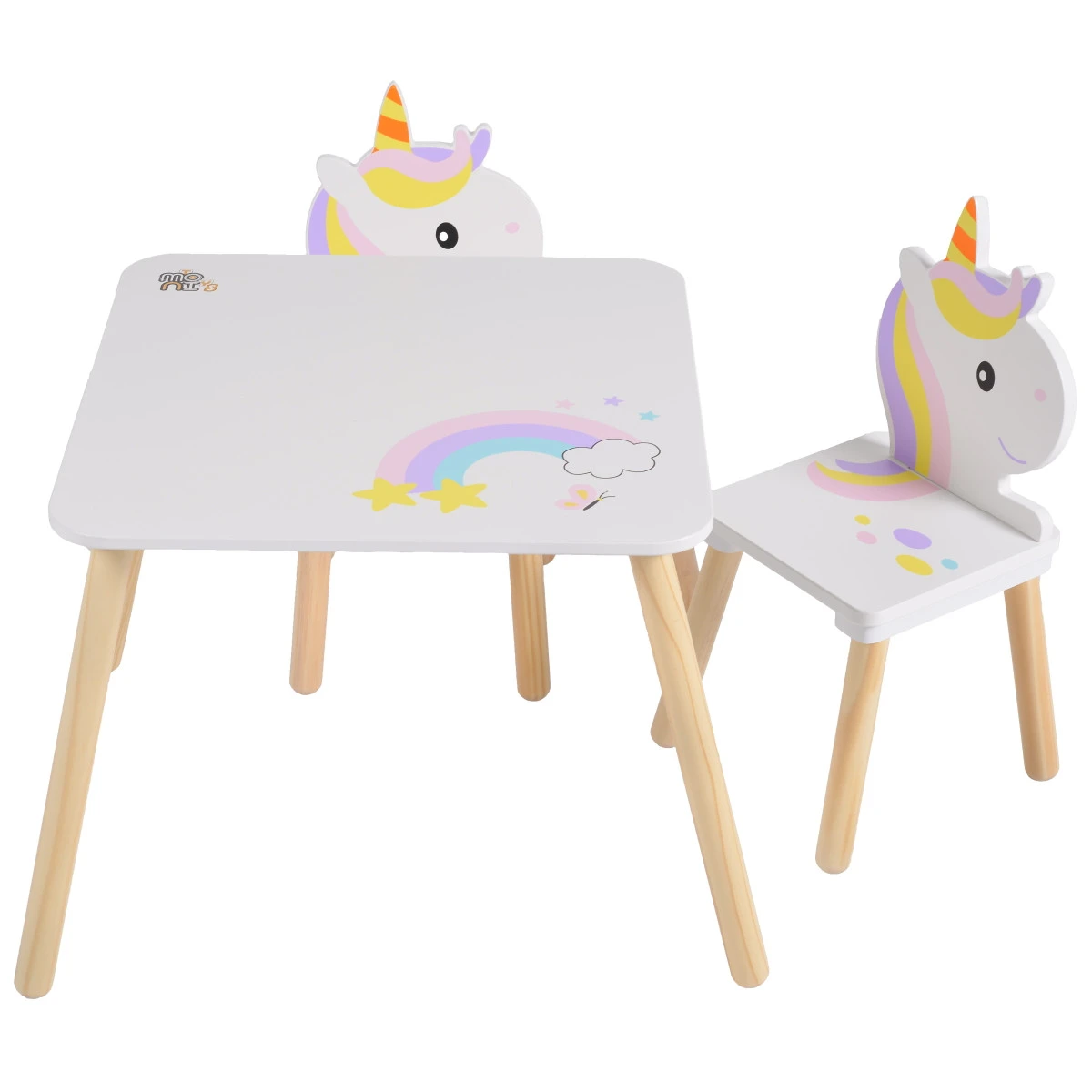 Cangaroo Unicorn Tafel Met Stoeltjes 3 Cangaroo Unicorn Tafel Met Stoeltjes