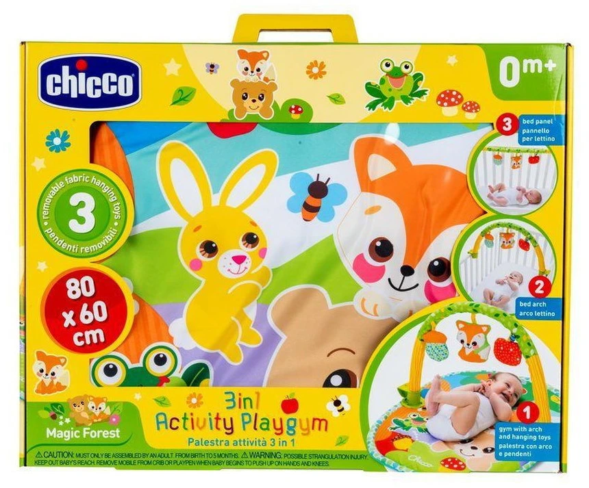 Chicco 3-in-1 Activity Babygym Speelkleed C104710 7 Chicco 3-in-1 Activity Babygym Speelkleed C104710 - Afbeelding 5
