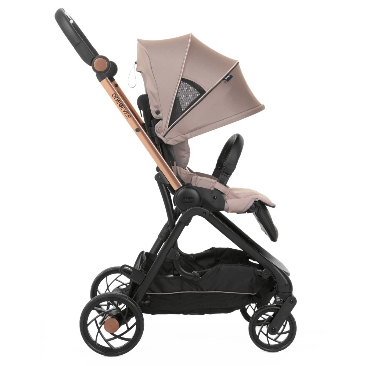 Chicco One4Ever Desert Taupe Meegroei Wandelwagen 507988125 5 Chicco One4Ever Desert Taupe Meegroei Wandelwagen 507988125 - Afbeelding 3