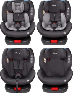 Ding Cruz Dark Grey 360° Isofix Autostoel 0-36kg DI-101920 21 Ding Cruz Dark Grey 360° Isofix Autostoel 0-36kg DI-101920 -Babyproducten Winkel di 101920 ding cruz dark grey 4options
