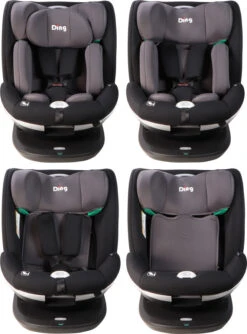 Ding Mace Black/Grey 360° I-Size Autostoel 0-36kg DI-111917 -Babyproducten Winkel di 111917 ding mace black grey 05