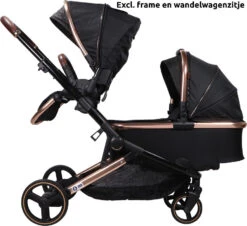 Ding Amigo Black/Rose Reiswieg DI-191707 -Babyproducten Winkel ding amigo black rose reiswieg di 191707 2
