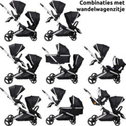 Ding Amigo Black/Silver Tweeling Kinderwagen Incl. 2 Autostoelen DI-191710 25 Ding Amigo Black/Silver Tweeling Kinderwagen Incl. 2 Autostoelen DI-191710 -Babyproducten Winkel ding amigo black silver tweeling kinderwagen incl. 2 autostoelen di 191710 2 1