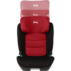 Ding Aron Red I-Size Autostoel 15-36 Kg DI-111923 -Babyproducten Winkel ding aron red i size di 111923 11positions