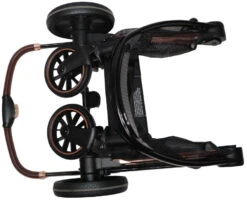 Ding Fenix Black/Rose Kinderwagen DI-191702 30 Ding Fenix Black/Rose Kinderwagen DI-191702 -Babyproducten Winkel ding fenix kinderwagen ingeklapt 1