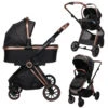 Ding Fenix Black/Rose 3-in-1 Combi Kinderwagen Incl. Autostoel 1 Ding Fenix Black/Rose 3-in-1 Combi Kinderwagen Incl. Autostoel -Babyproducten Winkel ding fenix rose kinderwagen15