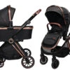 Ding Fenix Black/Rose Kinderwagen DI-191702 -Babyproducten Winkel ding fenix rose kinderwagen16