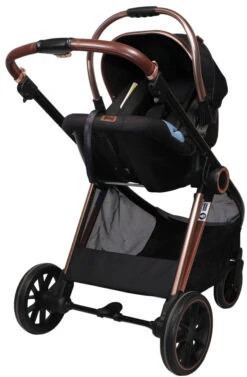 Ding Fenix Black/Rose 3-in-1 Combi Kinderwagen Incl. Autostoel -Babyproducten Winkel ding fenix rose kinderwagen19