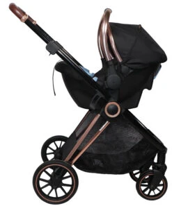 Ding Fenix Black/Rose 3-in-1 Combi Kinderwagen Incl. Autostoel -Babyproducten Winkel ding fenix rose kinderwagen20