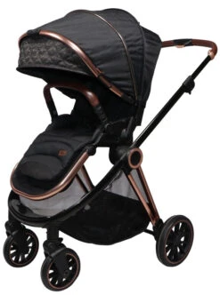 Ding Fenix Black/Rose 3-in-1 Combi Kinderwagen Incl. Autostoel -Babyproducten Winkel ding fenix rose kinderwagen3 1