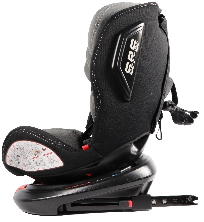 Ding Zeno 360° SPS Grijs Autostoel 0-36kg CS008 11 Ding Zeno 360° SPS Grijs Autostoel 0-36kg CS008 - Afbeelding 9