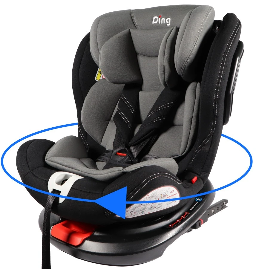 Ding Zeno 360° SPS Grijs Autostoel 0-36kg CS008 3 Ding Zeno 360° SPS Grijs Autostoel 0-36kg CS008