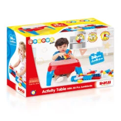 Dolu Activiteiten Tafel Incl. 30 Blokken 5298 8 Dolu Activiteiten Tafel Incl. 30 Blokken 5298 -Babyproducten Winkel dolu activiteiten tafel incl. 30 blokken 5298 3