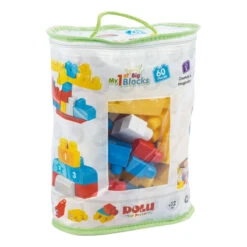 Dolu My First 60 Stuks Gekleurde Blokken 5019 -Babyproducten Winkel dolu my first 60 stuks gekleurde blokken 5019 1 1