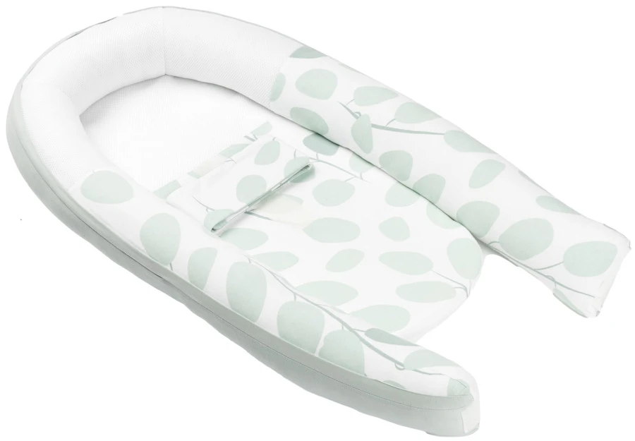 Doomoo Cocoon Leaves Aqua Green Babynest CO 08 4 Doomoo Cocoon Leaves Aqua Green Babynest CO 08 - Afbeelding 2