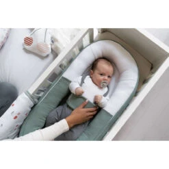 Doomoo Cocoon Tetra Jersey Green Babynest CO 13 -Babyproducten Winkel doomoo cocoon tetra jersey green babynest co 13 2