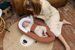 Doomoo Cocoon Tetra Jersey Terracotta Babynest CO 11 -Babyproducten Winkel doomoo cocoon tetra jersey terracotta babynest3