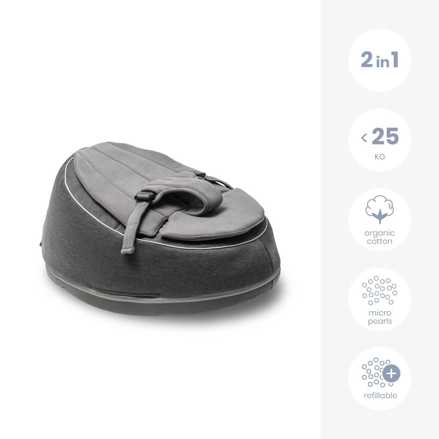 Doomoo Seat'n Swing Antraciet Zitzak 01 5 Doomoo Seat'n Swing Antraciet Zitzak 01 - Afbeelding 3