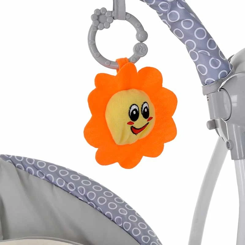 Eco Toys Giraffe Grijs Babyschommel CH71808A 5 Eco Toys Giraffe Grijs Babyschommel CH71808A - Afbeelding 3