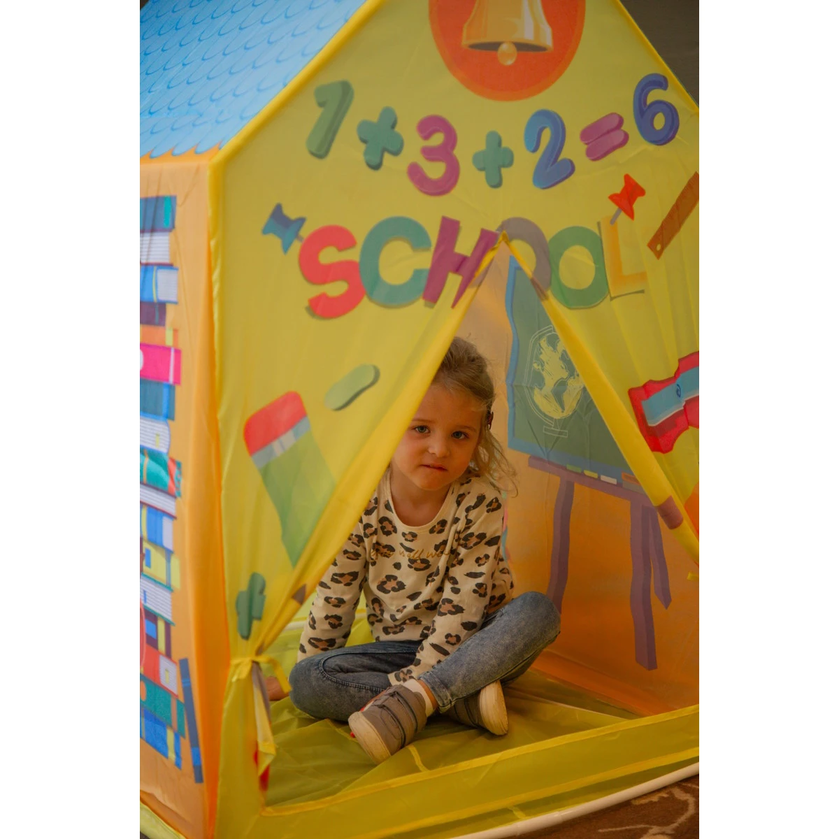 Eco Toys School Speeltent HC396685 8 Eco Toys School Speeltent HC396685 - Afbeelding 6