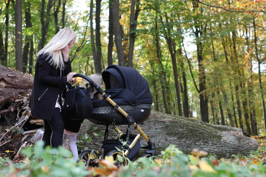 Baby Merc Faster 3 Black/Gold Limited Edition Kinderwagen Incl. Autostoel L143 9 Baby Merc Faster 3 Black/Gold Limited Edition Kinderwagen Incl. Autostoel L143 - Afbeelding 7