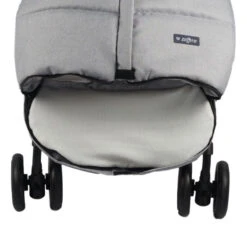 Zaffiro Beige Universele Voetenzak S12 -1.1 -Babyproducten Winkel grijs melange footmuff 1 8