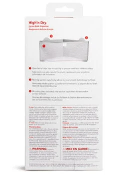 Munchkin High ’n Dry Bath Organizer Grey Badspeeltjes Houder 012511 -Babyproducten Winkel hoekbadopberger 4 1920x1920